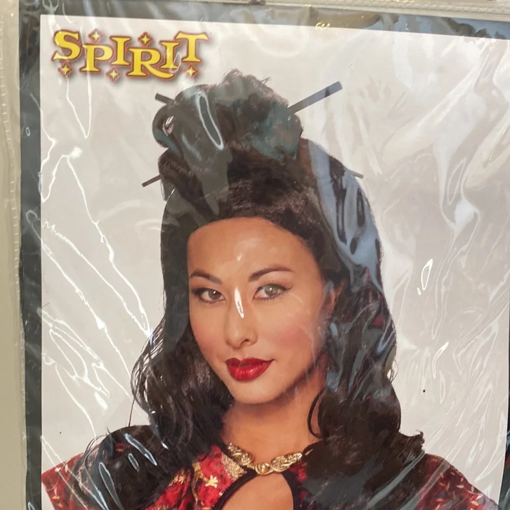 NEW. Spirit, Halloween Enchanted Geisha Wig. 🎃 - Picture 4 of 6